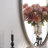 Iron Art Oval Mirror,Bathroom Mirror, makeup Mirror,40'Hx26'L,Metal Frame-1227787616