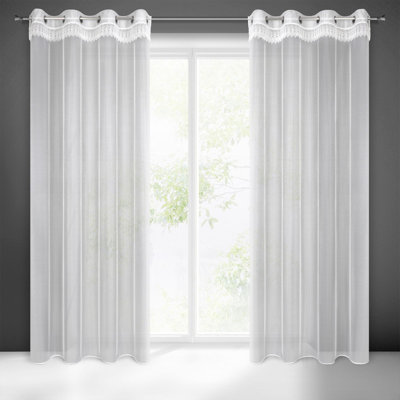 Raunds Sheer Curtain Single Panel