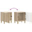 43cm W Manufactured Wood Bedside Table-2041993569