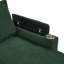 Canapé-lit convertible de 278 cm (109,5 po) en forme de U, canapé moderne rembourré avec porte-gobelets, ports USB et rangements (ancienne référence : N719S002190F), vert-1061477808