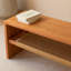 Banc en bois de cerisier massif-1054239321