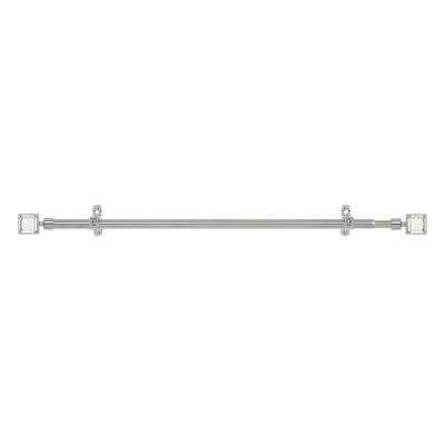 Crutcher Adjustable Single Curtain Rod