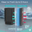 Euhomy 66Lbs Daily Production Nugget Clear Ice Freestanding/Built-In Ice Maker