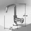 Robinet pour salle de bain à un trou à poignée simple H 9 po Cass-61564703