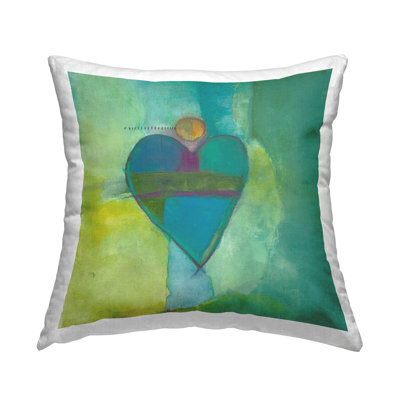 Polyester Throw Square Pillow Cover & Insert
