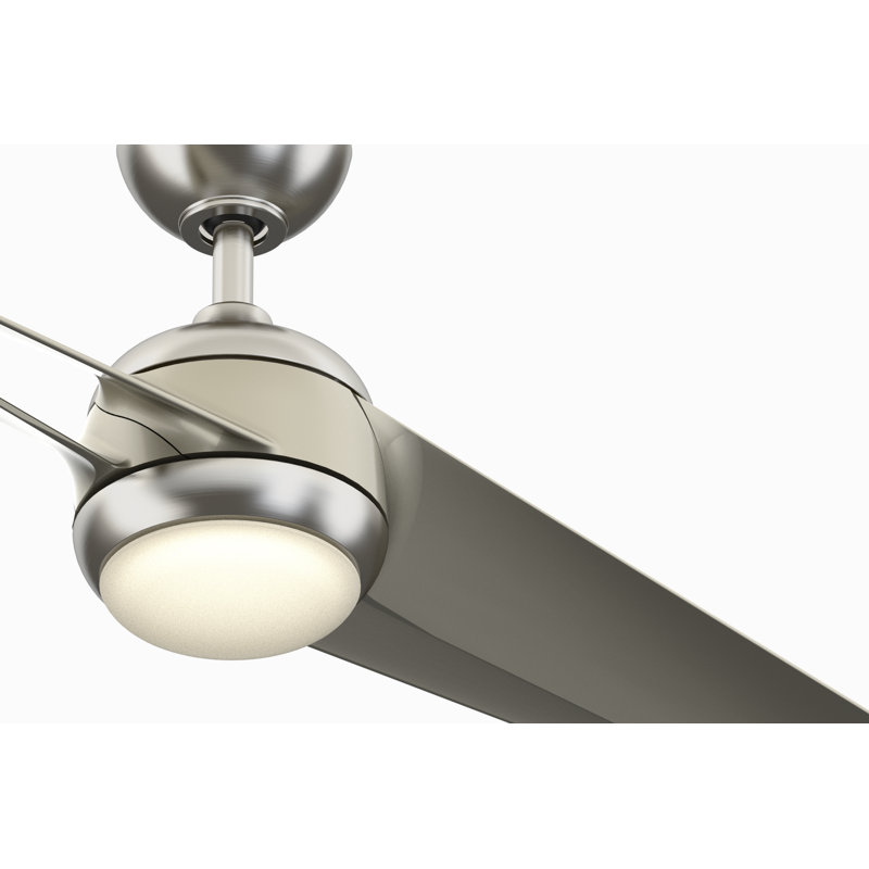 Annasophia 60'' Ceiling Fan with LED Lights, Gray