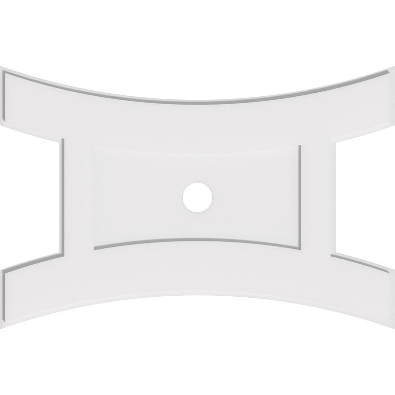 Diamètre intérieur 3 po Haven, H 26,625 po x l 40 po x P 1 po