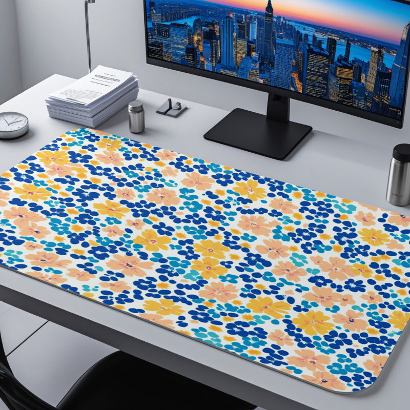Polyester Desk Pad, 23.6x13.8