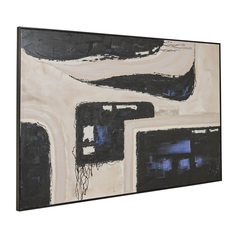 Abstract - Picture Frame Painting on Canvas