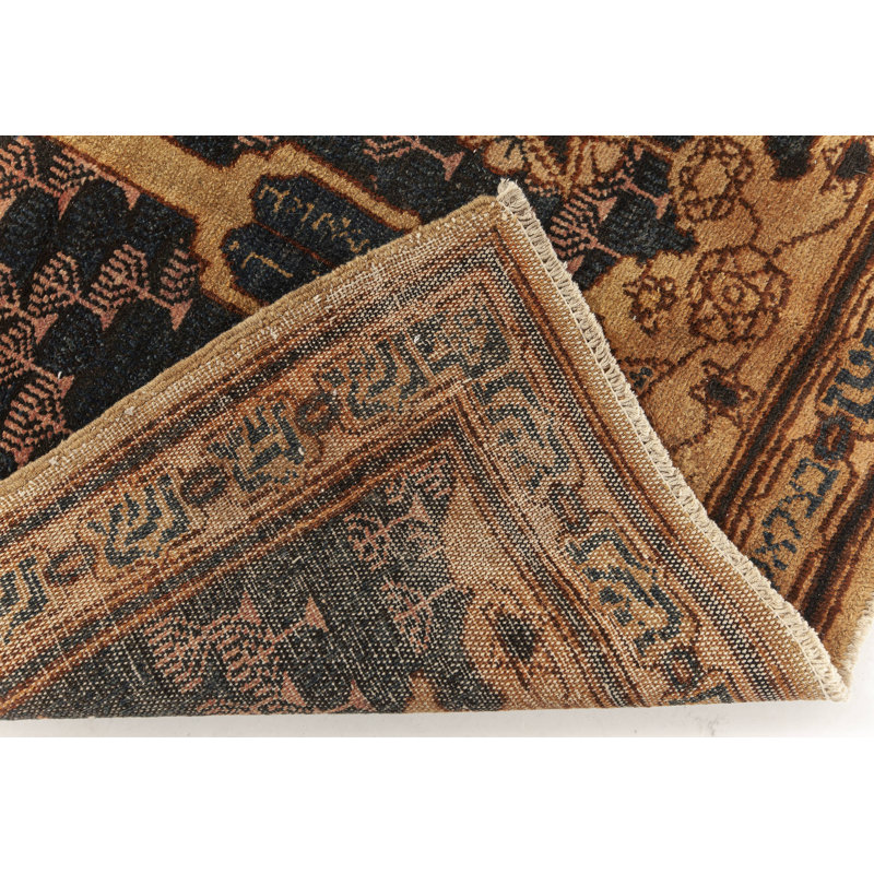 Antique One-of-a-Kind Rectangle 3'3" X 5'3" Hand Knotted Area Rug