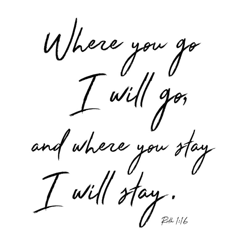 Where You Go 2, H 20 po x l 20 po