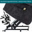 Demp 96cm Wide Velvet with Heated Cushion-391623959