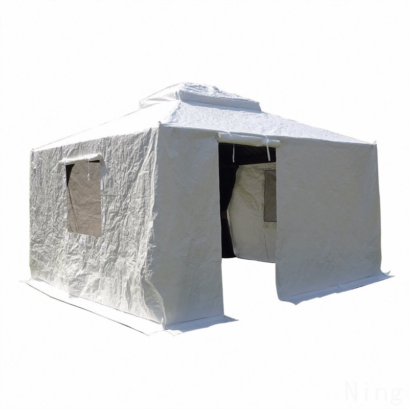 10X12FT Gazebo Cover, Waterproof For Outdoor Use With Sidewalls & Mesh Windows (No Frame), 115.2" H x 144" W x 120" D