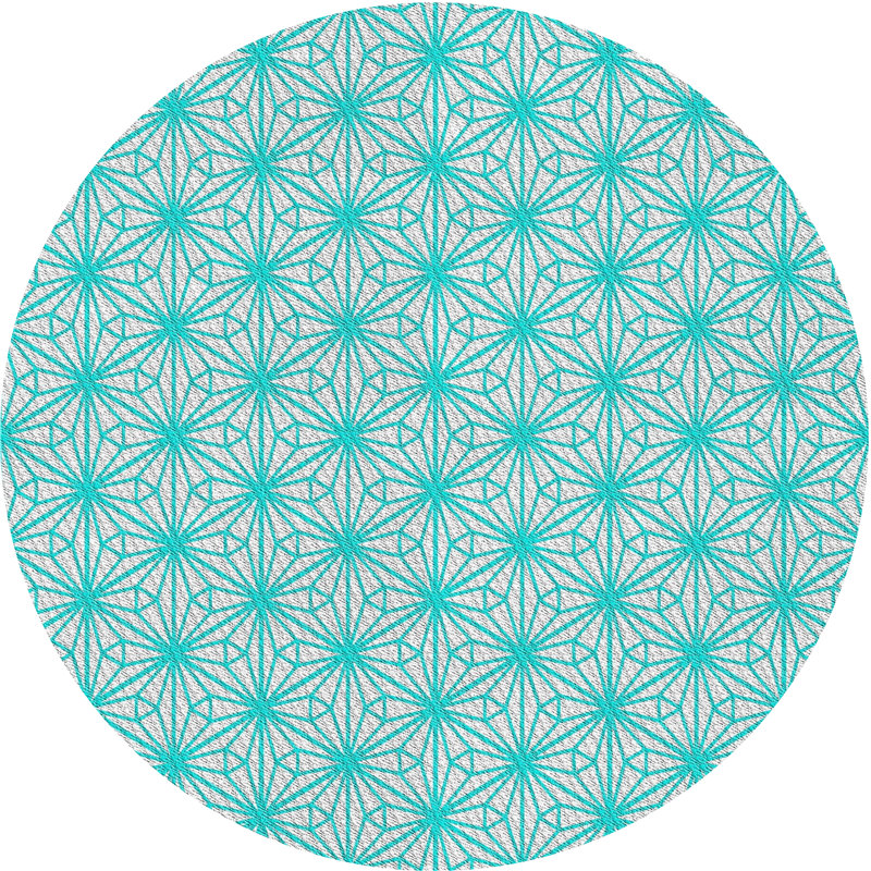 Indoor Rug, Round 4'