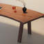 Bureau en bois massif de style créatif-129991086