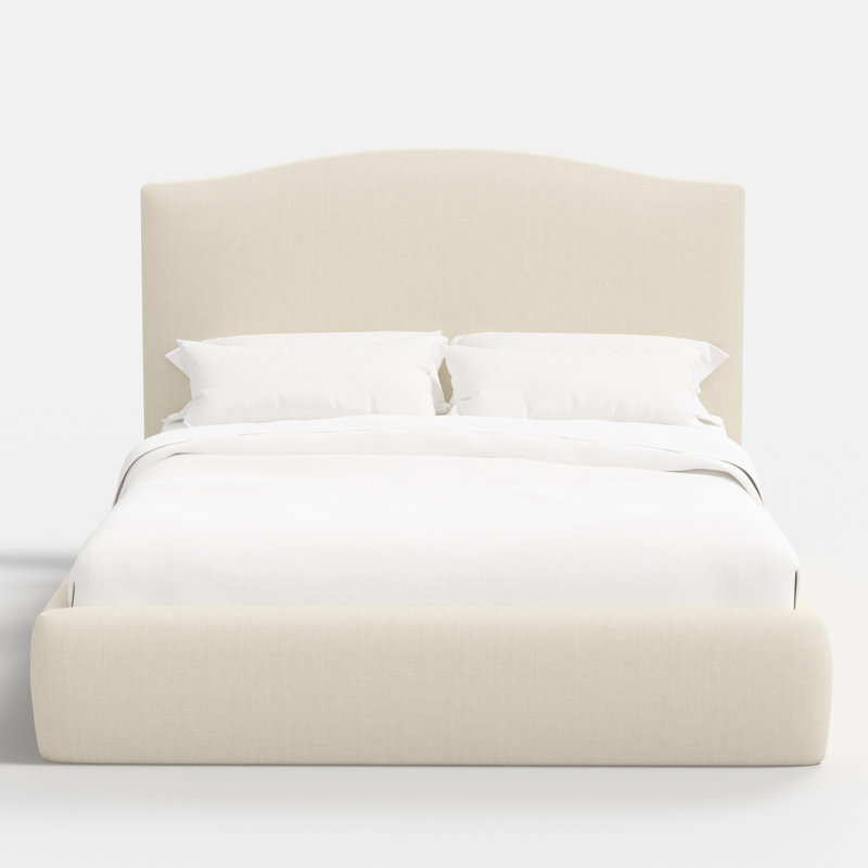 Perigold Upholstered Bed, Cream, Full