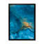«Blue Universe With A Cloud Of Orange», reproduction d'art moderne et contemporaine sur toile-1425831241-1425831246