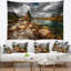 Paysage avec magnifique tapisserie lac de montagne-28491350
