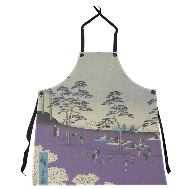 Bib Apron, Purple