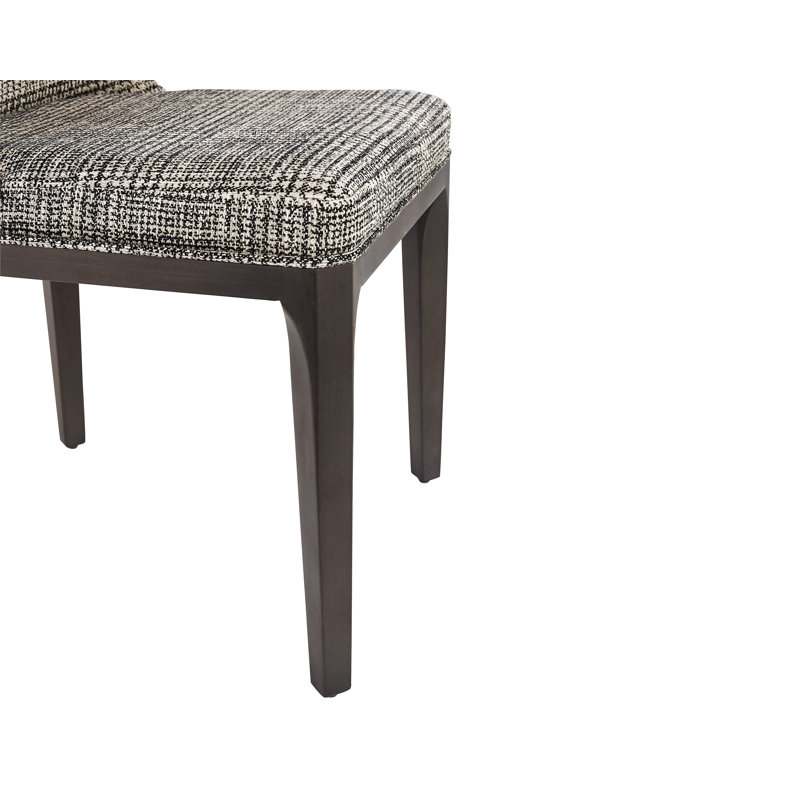Roben Upholstered Dining Chair, Black