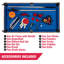 Table multi-jeux 5 jeux 48,5 "