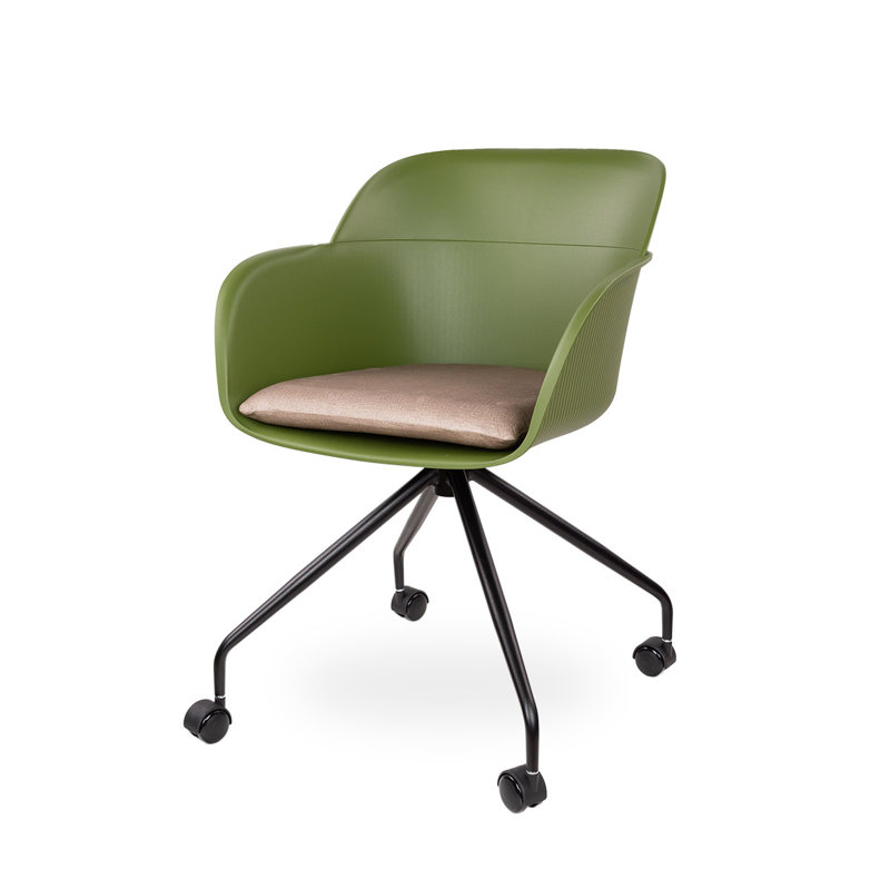 Koeninger 48cm H Armchair, Green