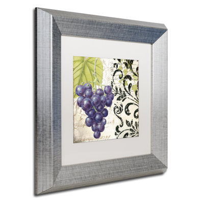 'Les Fruits Jardin II' Framed Graphic Art