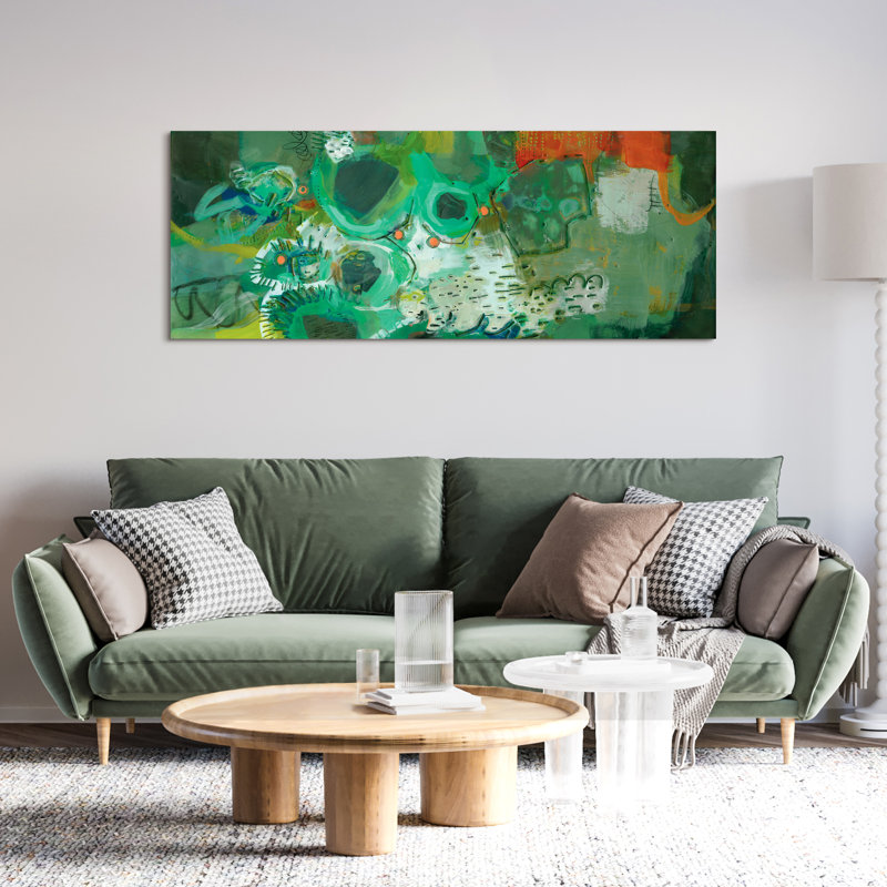 'Lolly I' Print on Glass
