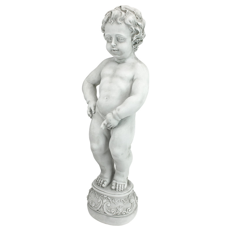 Manneken Pis Piped Garden Statue