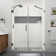 Nautis XL 59.25 in. to 60.25 in. W x 80 in. H Hinged Frameless Shower Door w/Clear StarCast Glass