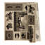 Tapis beige à imprimé animal Keele-482061825