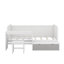 Lit de jour simple avec tablettes et bureau-482843270