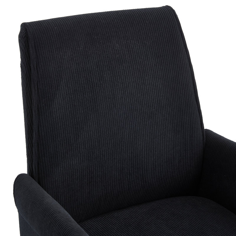 Fauteuil de bureau relevable à dossier moyen, siège de bureau ergonomique pour travailler, étudier ou se détendre