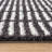 Bohemian Stripe Lines Shag Rug – Anthracite Dark Gray – Medium Pile, Textured, Easy To Clean-1889367731