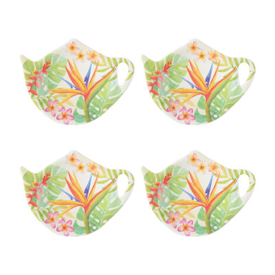 Set of 8 Teabag Bird of Paradise