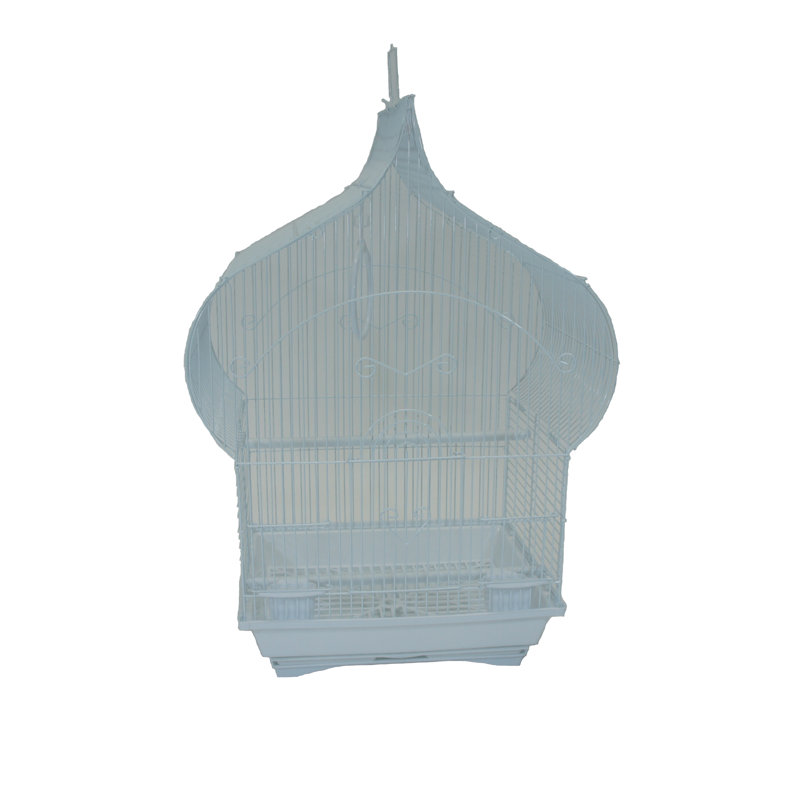Cage à oiseaux en forme de Taj Mahal, Blanc
