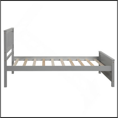 Lit plateforme en bois