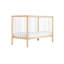 Mini Cot Bed with Natural Mattress-128262125