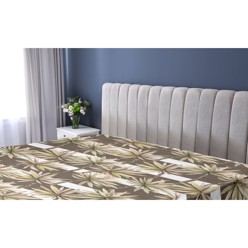 Drap-housse Ambesonne Palm Trees, Drap-housse de taille simple