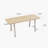 Modular Computer Office Desk, Modern Style Small Study Writing Workstation Table for Home & Business-1902755190