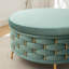 Repose-pieds rond avec rangement Cristen-567905238