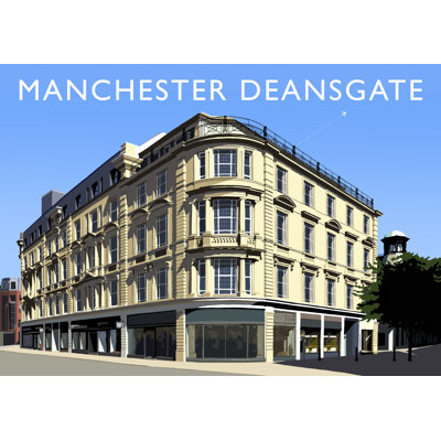 Manchester Deansgate by Richard O'Neil - Print