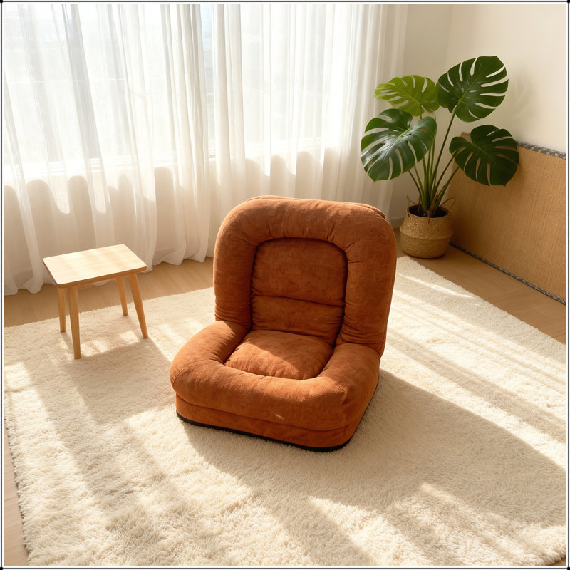 Canapé paresseux en forme d'œuf, pliable multi-segment, confort ergonomique pour s'asseoir et s'allonger, idéal pour les petits espaces et une utilisation polyvalente