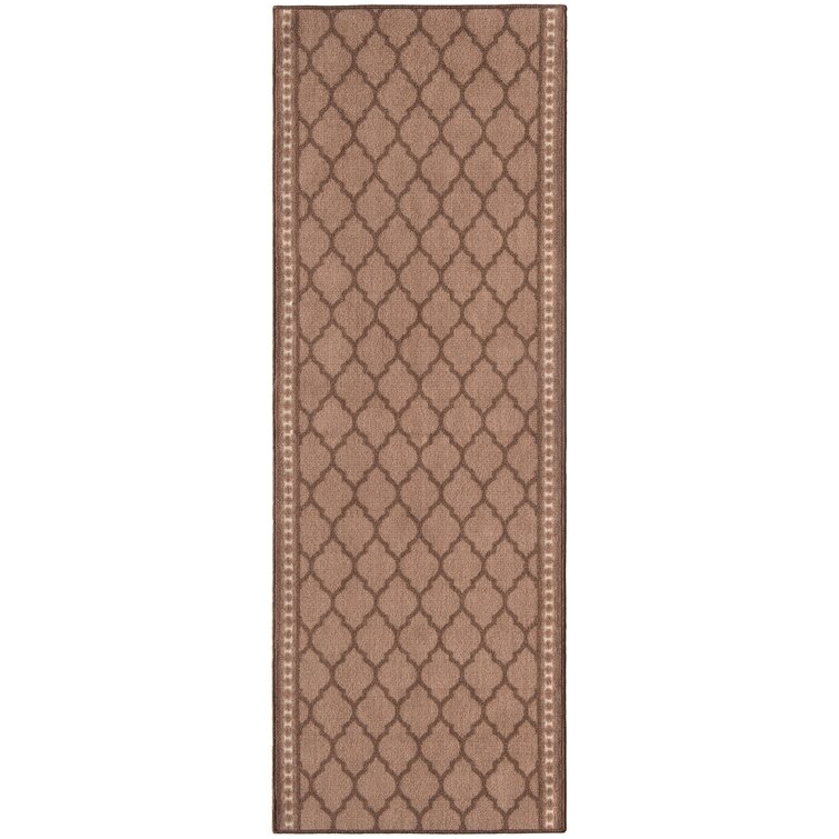 Posie Tough Entry Mat Out/Indoor Entrance Mat and Hallway Runner Slip Resistant Commercial Latitude Run Rug Size: Runner 2'2 x 21