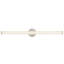 Vire 36-in Black dimmable LED Wall Sconce-219032243