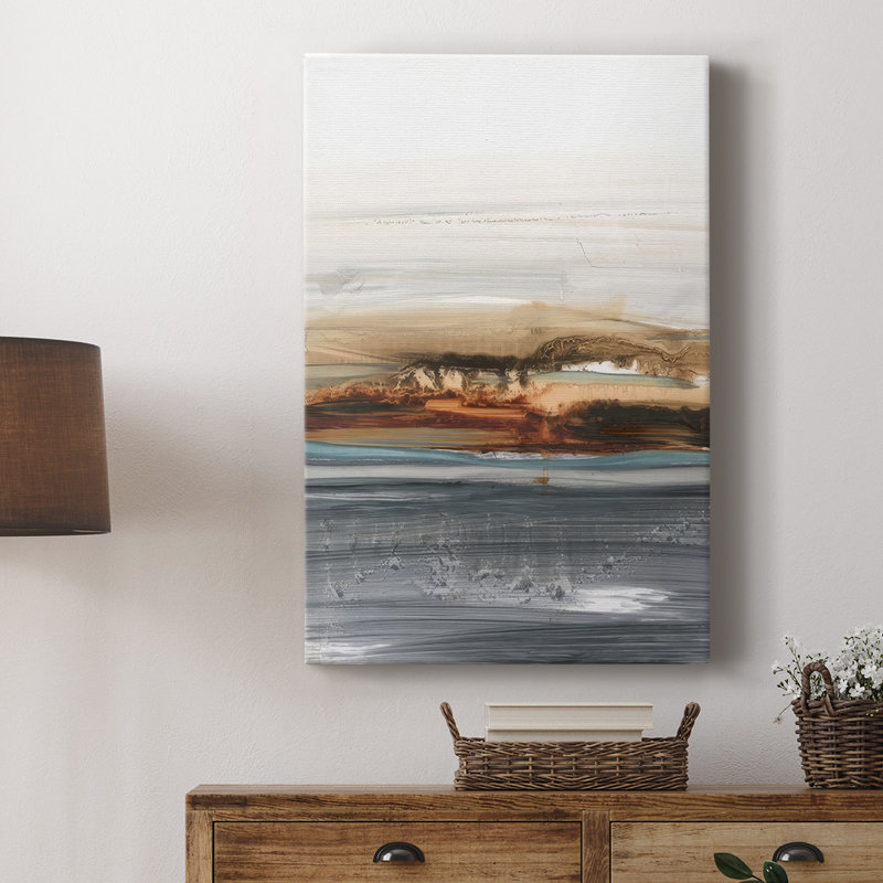 Dunes de Sienne II - Cavas enveloppés de galerie, H 12 po x l 8 po