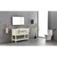 Miroir de salle de bain 42 po x 24 po à fixation murale avec miroir de brouillard, température de couleur réglable, intensité variable, luminosité élevée pour le rasage du brouillard rectangulaire rétro-éclairé, monté, grand avec fonction d'arrêt manuel la nuit