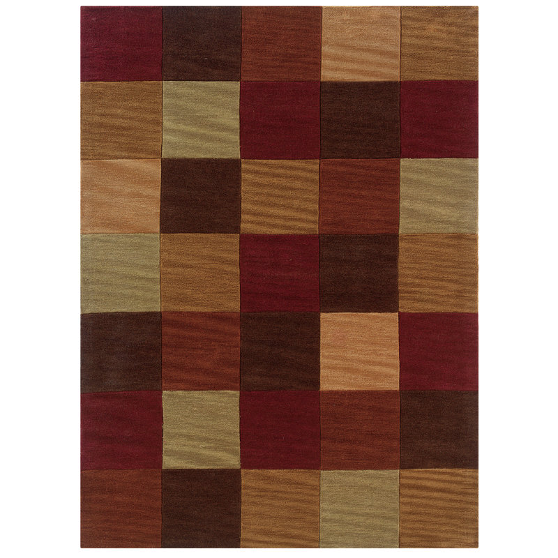 Equelle Handmade Rug Beige And Sage, Rectangle 5' x 7'