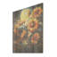 Enchanted Fields Sunflowers I - tournesols, art sur bois de pin naturel-607328588