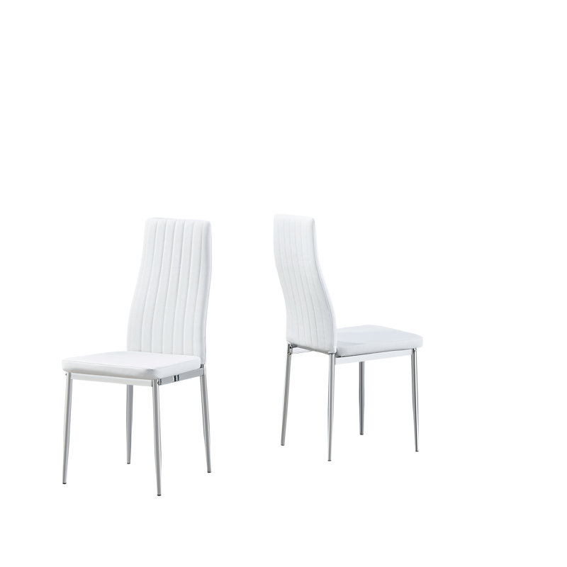 Gabrielle Upholstered Dining Chair, Off White